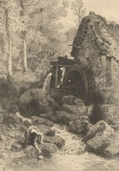 An Old English Mill