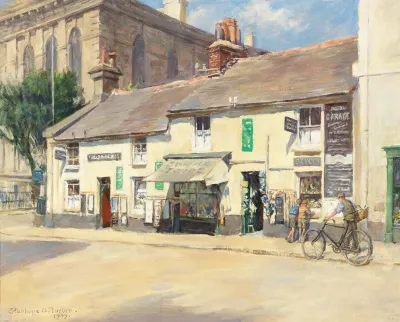 An Old Quarter Of Penzance