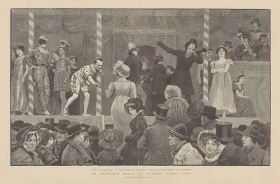 An Old Time Show Of Eighty Years Ago
