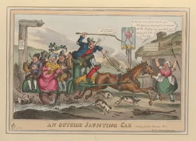 An Outside Jaunting Car