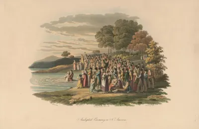 Anabaptist Ceremony In North America