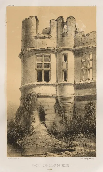 Ancien Chateau De Belin Sarthe