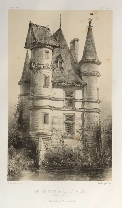 Ancien Manoir De La Fosse Saone Et Loire