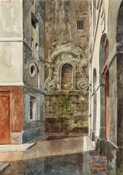 Ancienne Fontaine Rue Eginhard