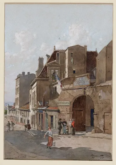 Ancienne Maison Du Censier Du Couvent Des Bonshommes 9 Rue Beethoven 16eme Arrondissement