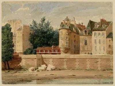 Ancienne Prefecture De Police En 1849