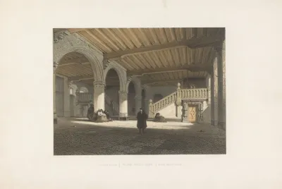 Ancient Hall At Louvain