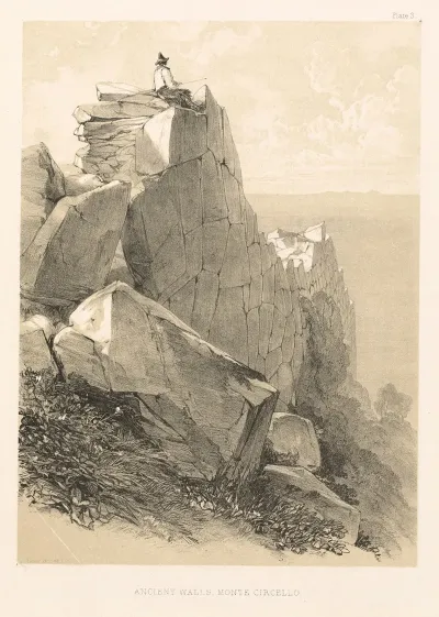 Ancient Walls Monte Circello