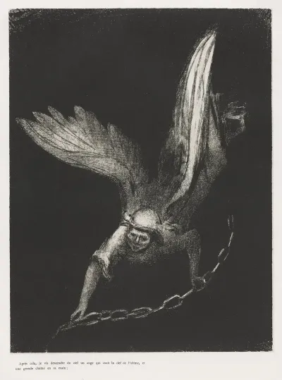 And I Saw An Angel Coming Down From Heaven Having The Key Of The Bottomless Pit And A Great Chain In His Hand 2