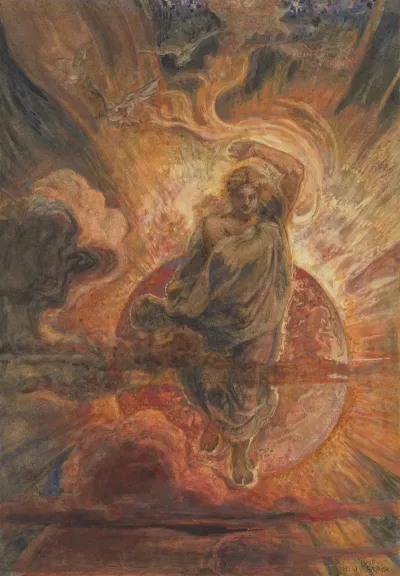 And I Saw An Angel Standing In The Sun Rev 19 17