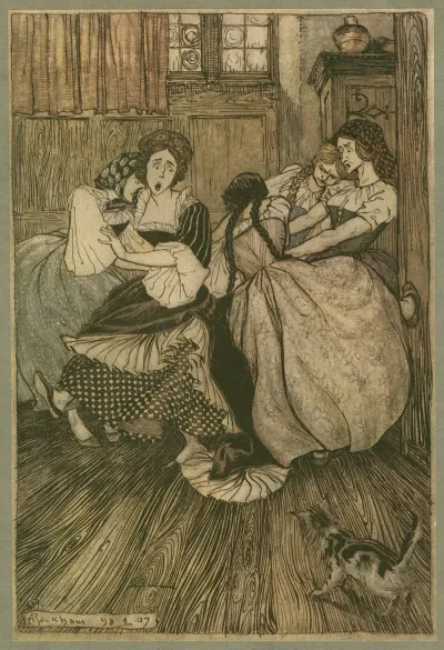And The Maids Cried Good Gracious How Very Tenacious