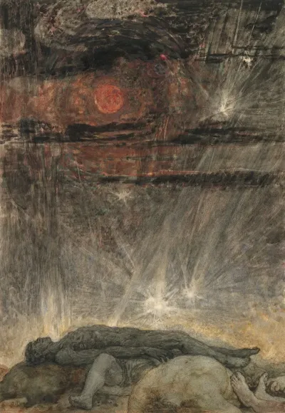 And The White Moon Became As Blood And The Stars Of The Heavens Fell Unto The Earth Rev 6 12 13