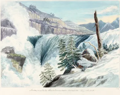 Andersons Fall Haheldessa River