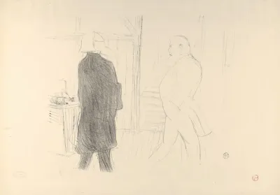 Andre Antoine And Fermin Gemier In A Bankruptcy
