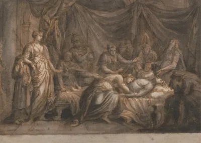 Andromache Mourning The Death Of Hector