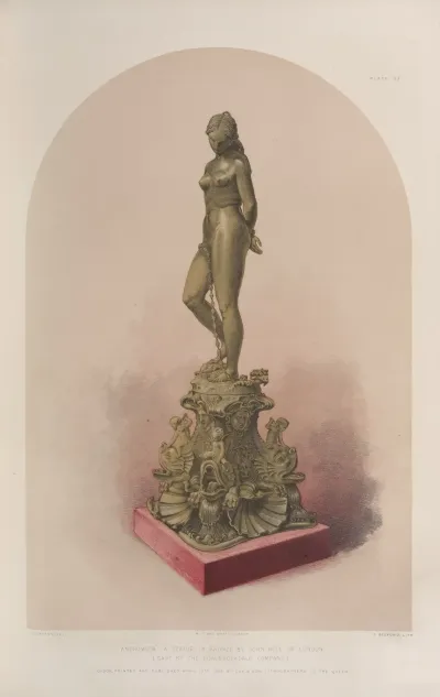 Andromeda A Statue In Bronze