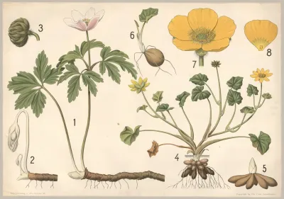 Anemone Og Vorterod