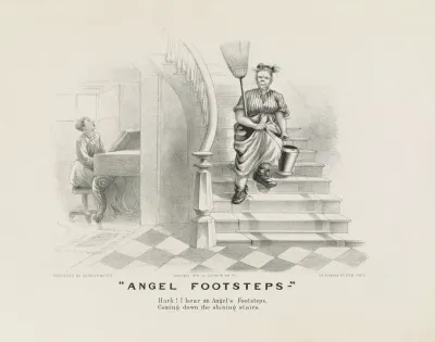 Angel Footsteps Hark I Hear An Angels Footsteps Coming Down The Shining Stairs