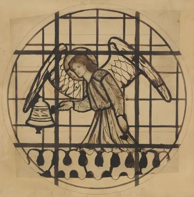 Angel Playing On Bells 5