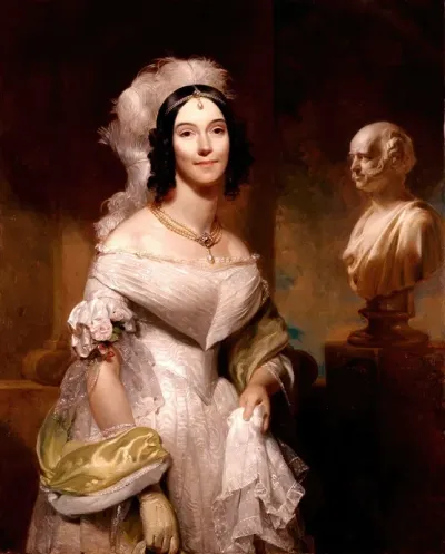 Angelica Singleton Van Buren Mrs Abraham Van Buren
