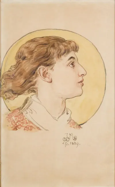 Angels Head Portrait Of Helenas Daughter