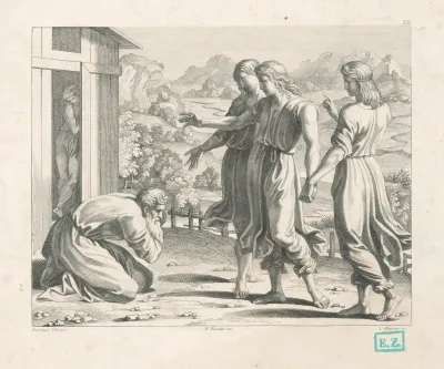 Angels Visit Lot