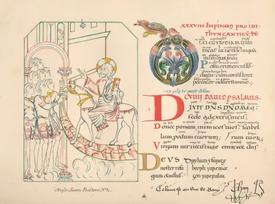 Anglo Saxon‎ ‎psalters Ii