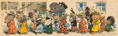 Animals In Sunday Garb