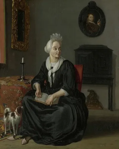 Anna De Hooghe 1645 1717 The Painters Fourth Wife 2