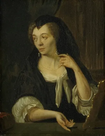 Anna De Hooghe 1645 1717 The Painters Fourth Wife