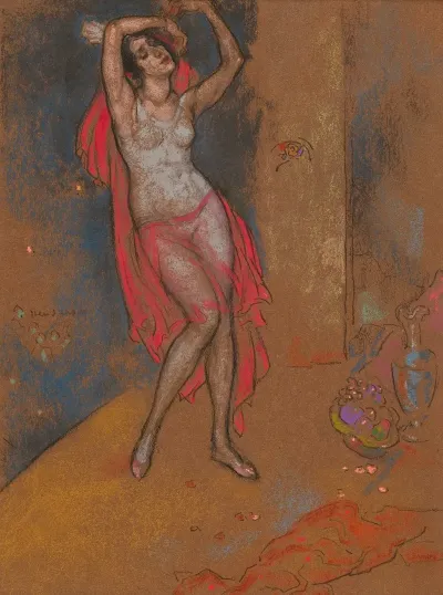 Anna Pavlova In Oriental Fantasy Chicago