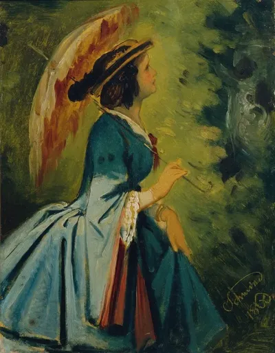 Anna Schwind Die Tochter Des Kunstlers