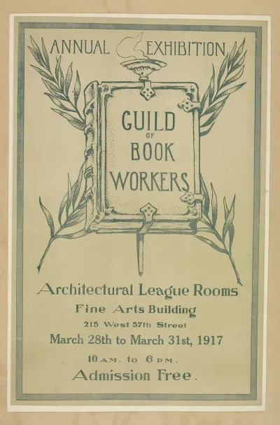 Annual Exhibition Guild Of Book Workers