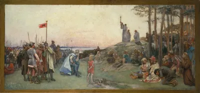 Ansgar Preaching Christianity