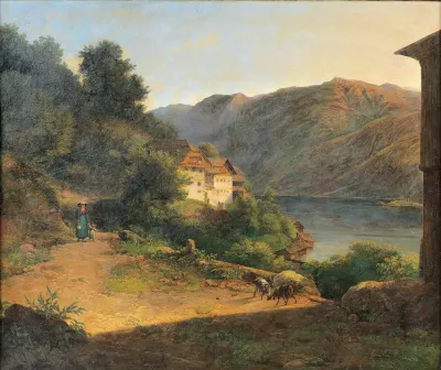 Ansicht Aus Dem Salzkammergut