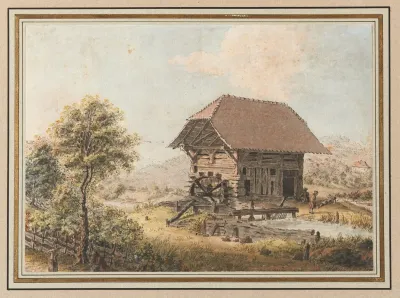 Ansicht Einer Muhle Im Berner Mittelland 2
