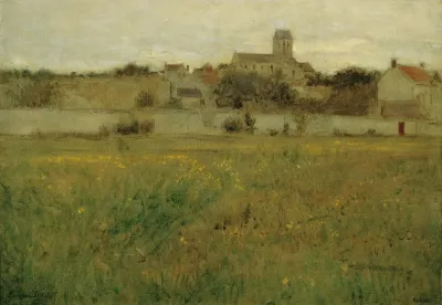 Ansicht Von Auvers Sur Oise