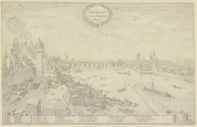 Ansicht Von Frankfurt Am Main