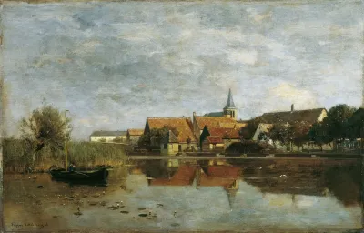Ansicht Von Giessen Nordbrabant