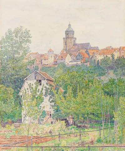 Ansicht Von Homberg An Der Efze