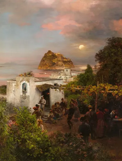 Ansicht Von Ischia