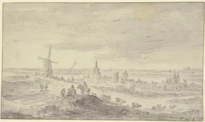 Ansicht Von Kleve Mit Schwanenburg Und Stiftskirche