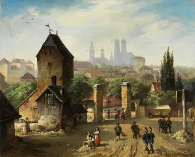 Ansicht Von Munchen