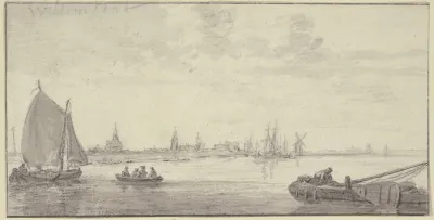 Ansicht Von Willemstad Gemeinde Moerdijk