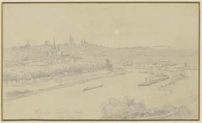 Ansicht Von Wimpfen Am Neckar