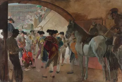 Antes De La Corrida Before The Bullfight