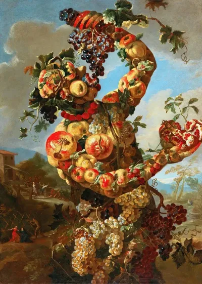 Anthropomorphic Allegory Of Autumn
