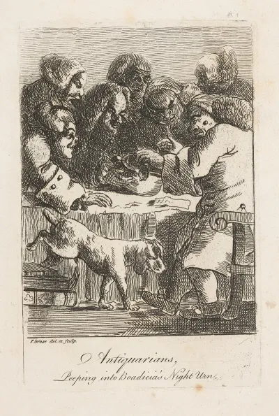 Antiquarians Peeping Into Boadicias Night Urn