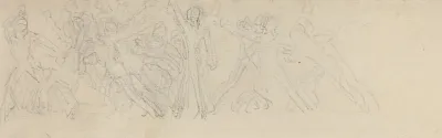 Antique Battle Scene
