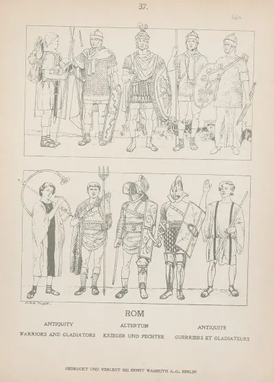 Antiquity Warriors And Gladiators